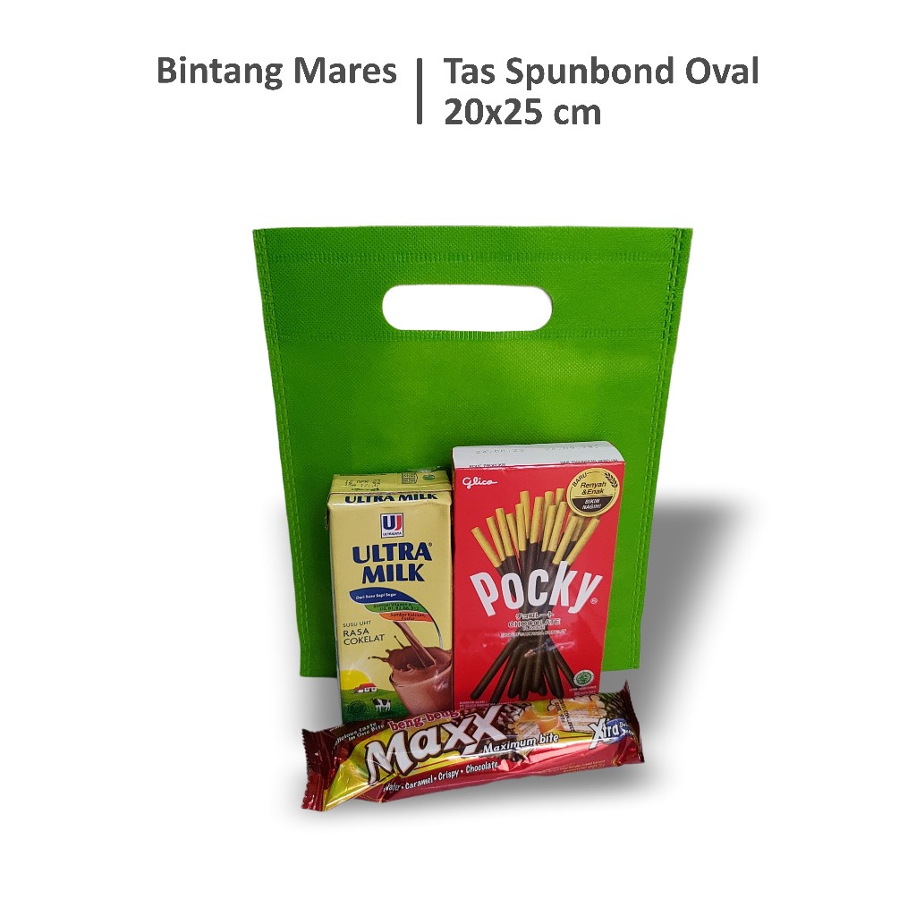 

Tas Plong 20x25 cm / Tas Souvenir / Tas Spunbond Oval