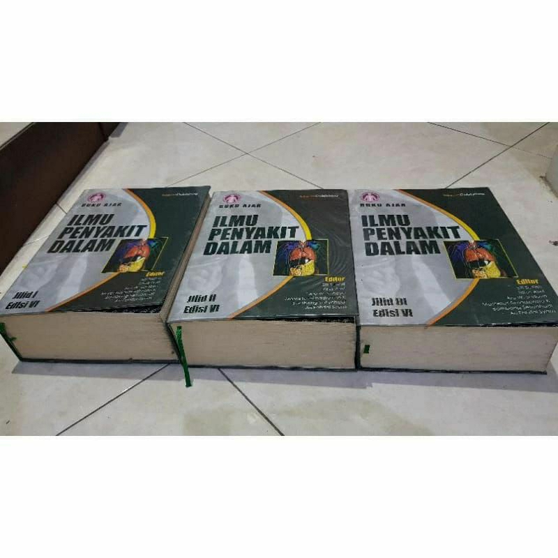 Buku Bekas Preloved Kedokteran Ilmu Penyakit Dalam edisi VI