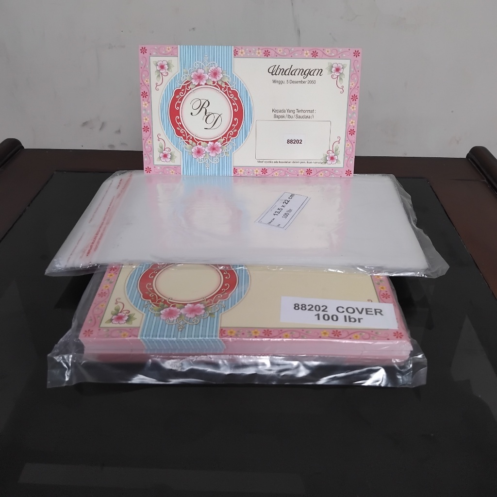 ERBA 88202 KOSONGAN + PLASTIK OPP ISI 100