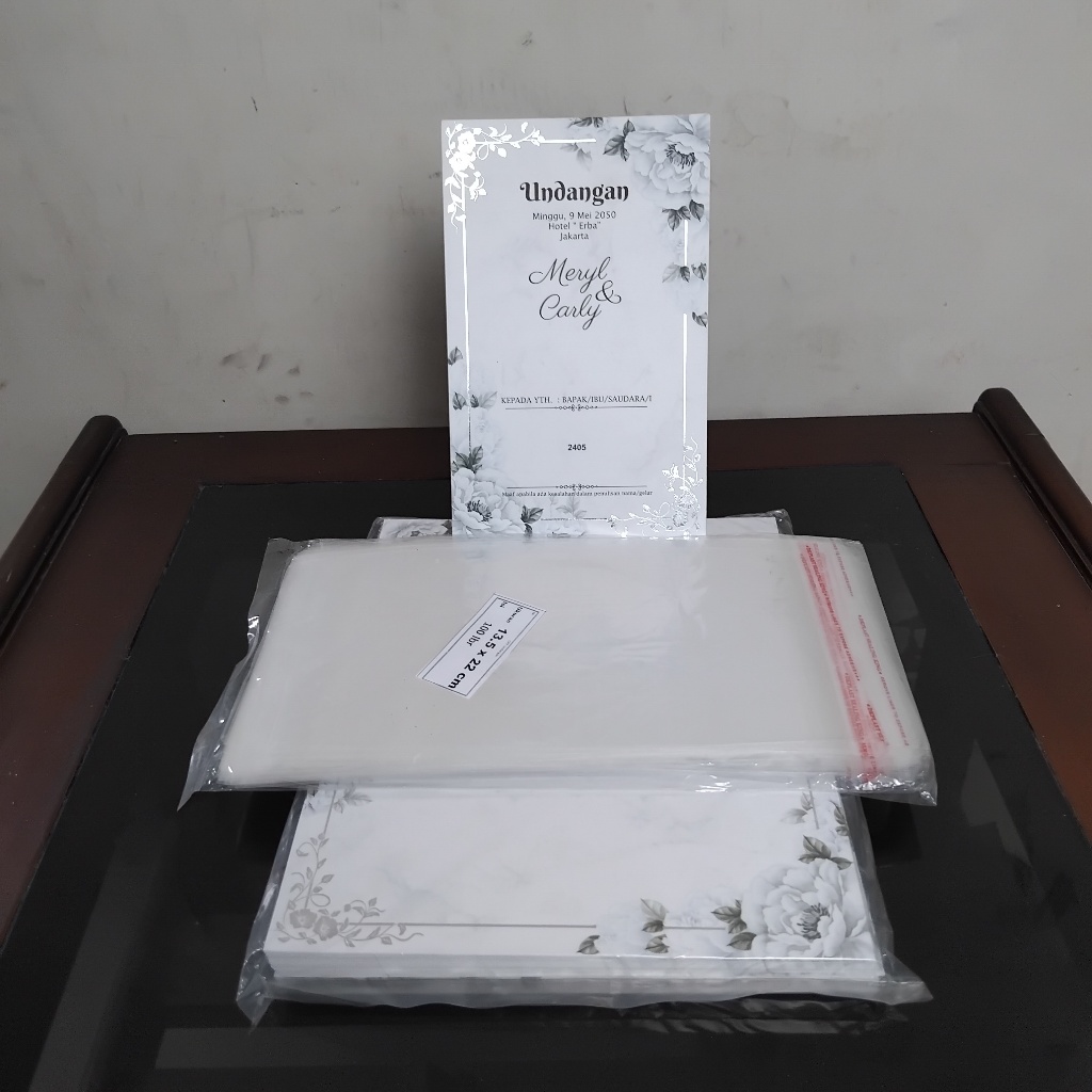 ERBA 2405 KOSONGAN + PLASTIK OPP ISI 100