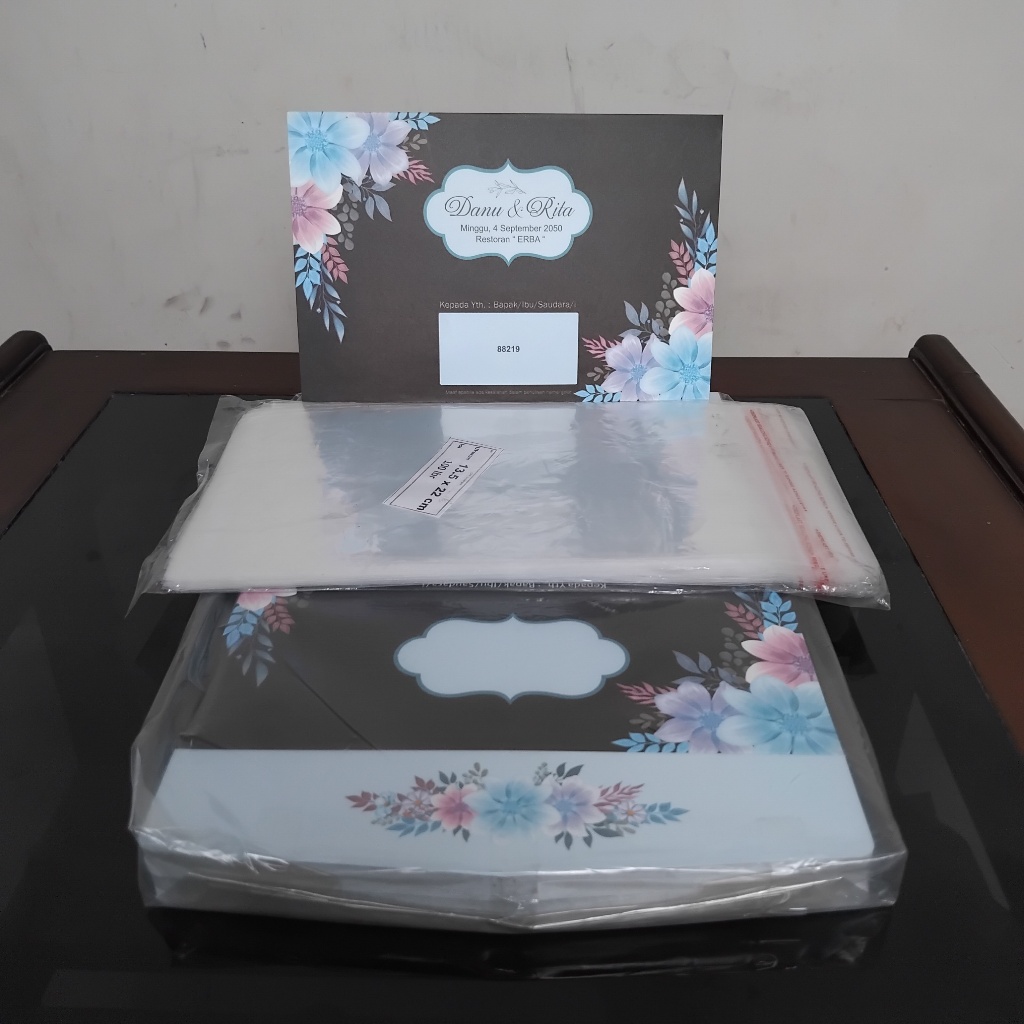 ERBA 88219 KOSONGAN + PLASTIK OPP ISI 100 lbr