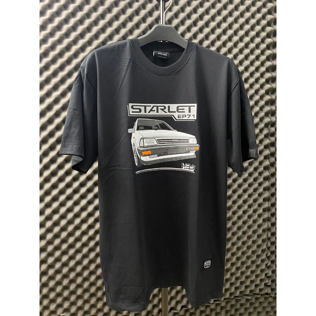 kaos starlet kotak modified autowear premium kaos distro otomotif kaos toyota starlet ep71
