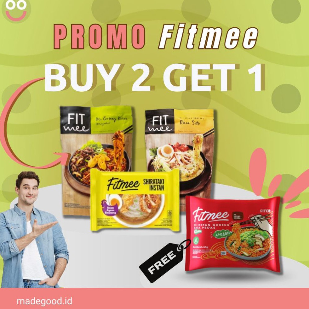 

BEST SELLER Fitmee Mie Shirataki Konnyaku Sehat Instan Halal Fitmee Ayam Bawang Soto Carbonara