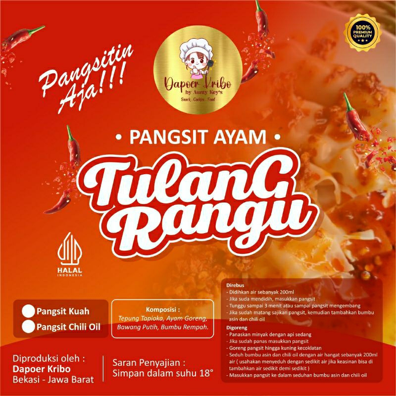 

Pangsitayamtulangrangu/pangsitinaja/pangsitchilioil