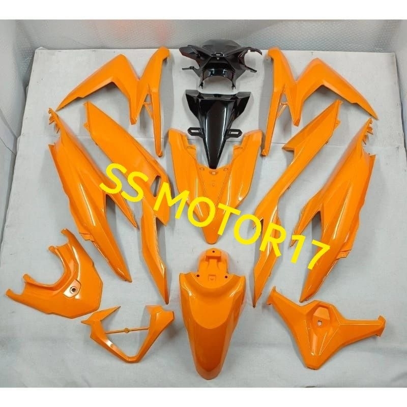 COVER BODY FULL HALUS VARIO ALL NEW 150/125 ORANGE