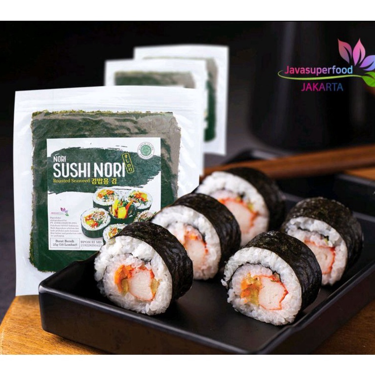 

COD TERMURAH Nori sushi isi 5 lembar halal bahan sushi nori java sakao murah rumput laut dried seaweed bento sakao tokinori manjun sushi nori termurah kimbap