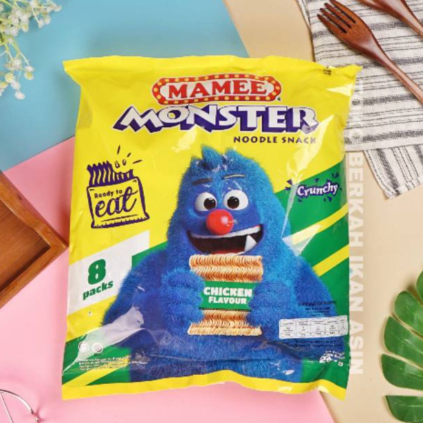 

SUPER DISKON MAMEE Monster 2gr Mie Monster Mie Kremes CHICKEN