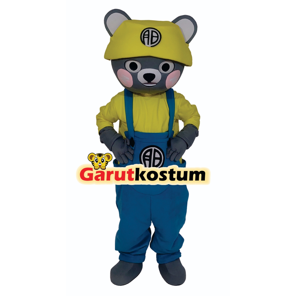 Kostum maskot badut panda keren setelan dewasa lucu costume karnaval