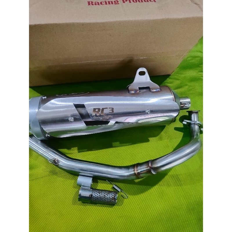 knalpot rc3 gen 2 vario 150 125 new pro ss