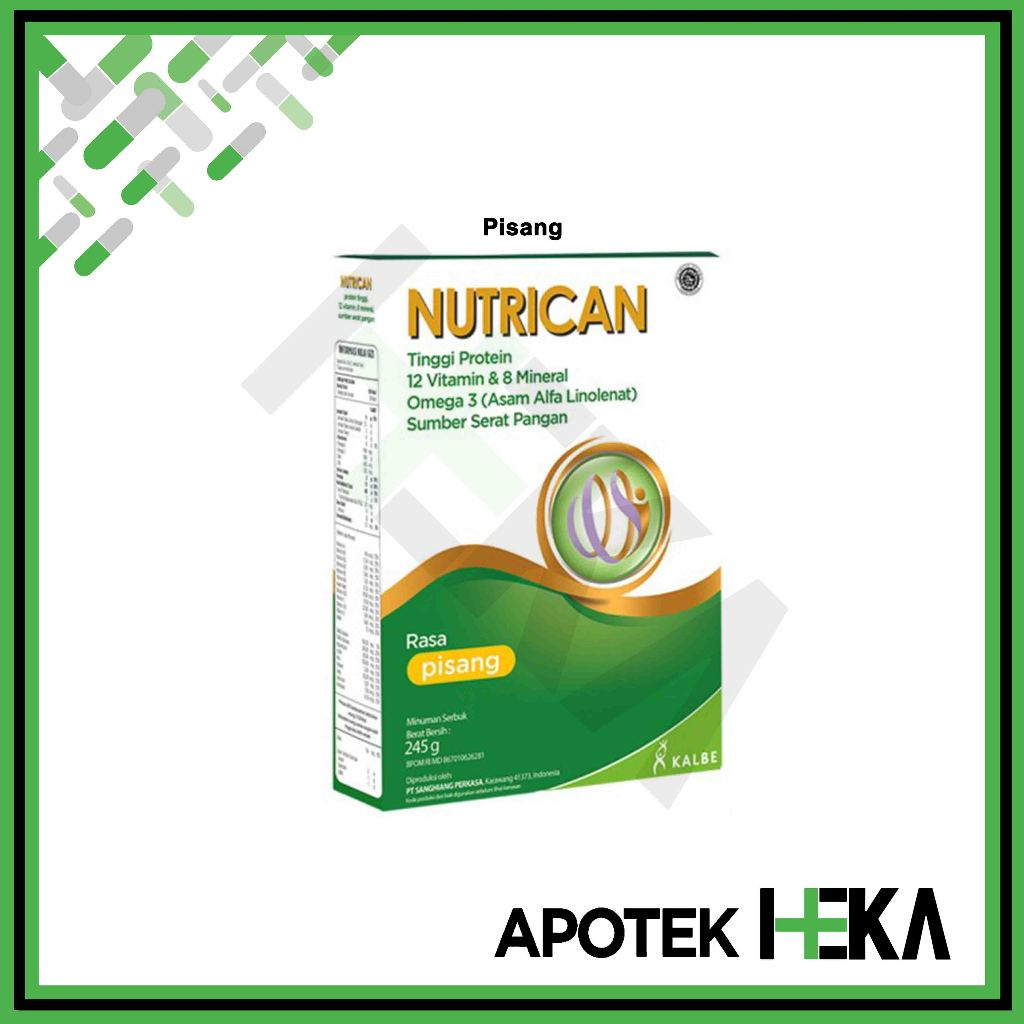 

GRA Nutrican 245 g - Susu Kanker Nutrisi Tinggi Protein Dan Energi (BANDUNG)