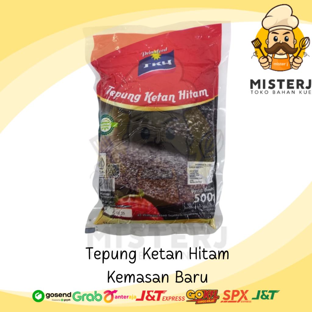 

Prims Food | Tepung Ketan Hitam | 500 Gram | 250 Gram