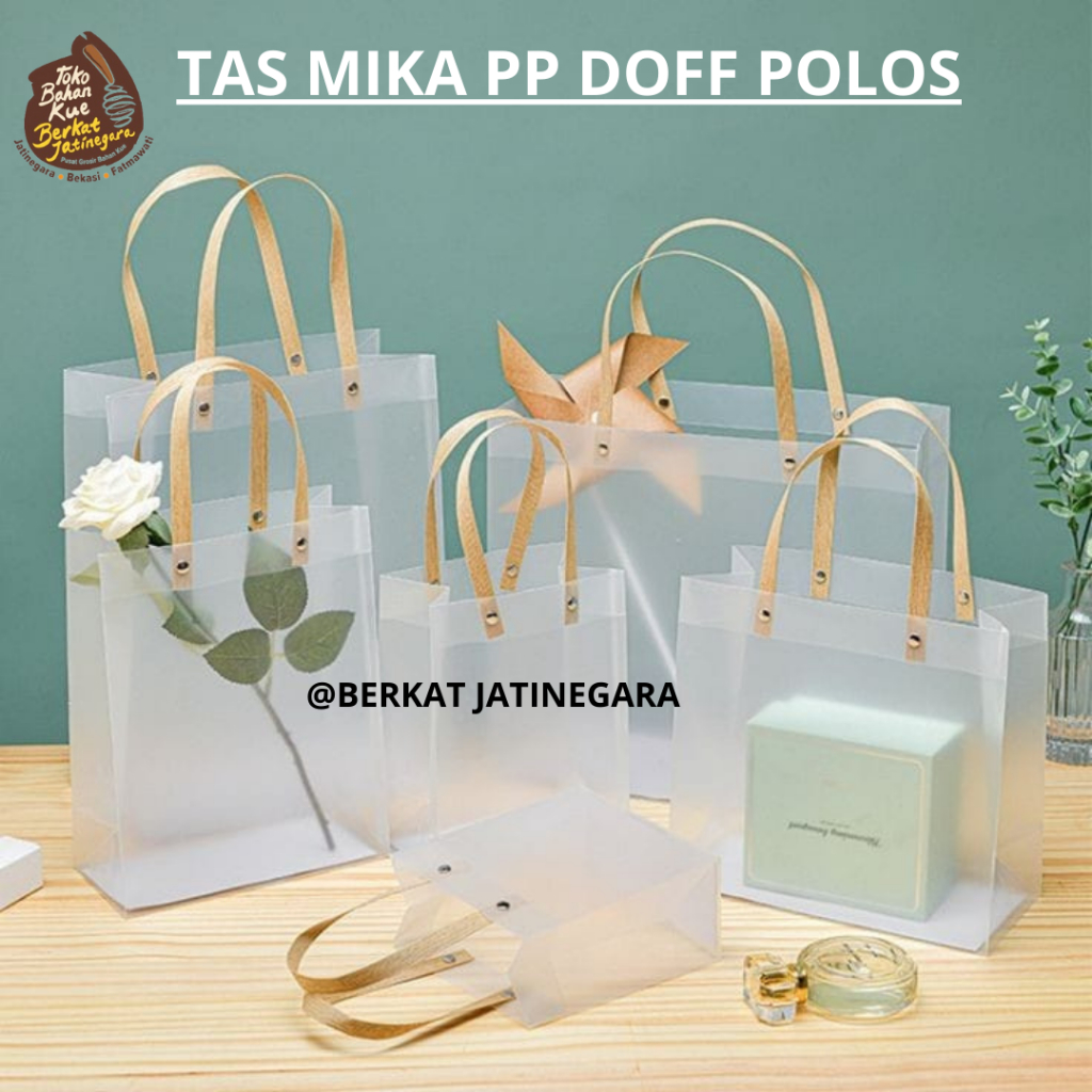 TAS MIKA OPP DOFF POLOS / TAS BELANJA BENING / TAS SHOPPING / TOTE BAG