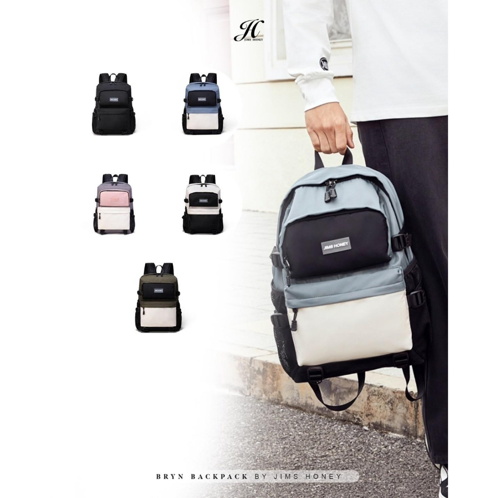 JIMS HONEY BRYN BAG Tas Ransel Wanita Cewek Jimshoney Trendy Elegan