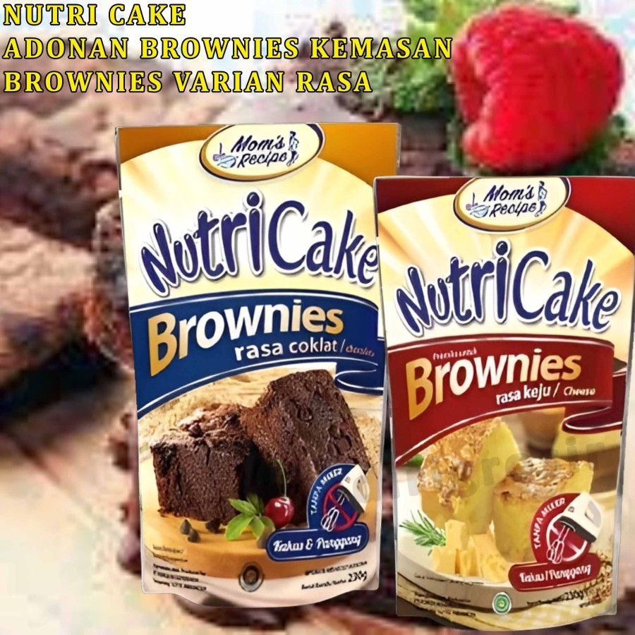 

Brownies Kukus Instan * Nutri Cake * Brownies Kukus Panggang * 230gr