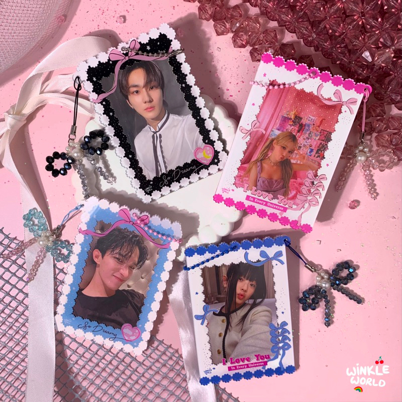 PC Holder / Photocard Holder 2 side / 2 in 1 Angel Ribbon Series