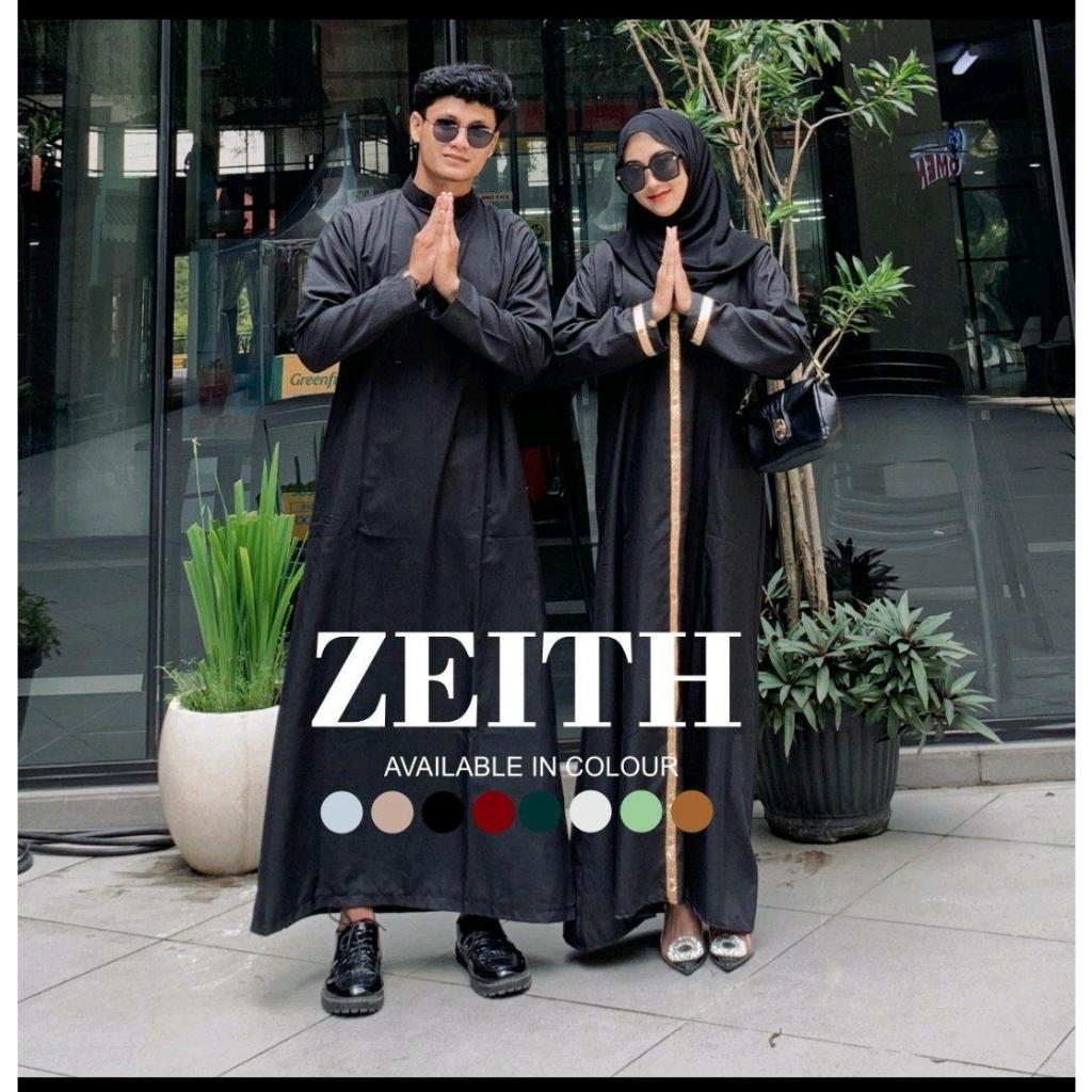 ZEITH - COUPLE LEBARAN ABAYA DAN JUBAH PRIA