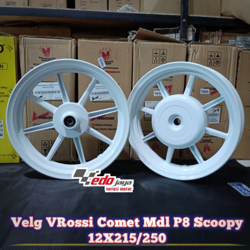 Velg Pelek VRossi Comet Palang 8 Scoopy Beat Ring 12 X 215/250 Original