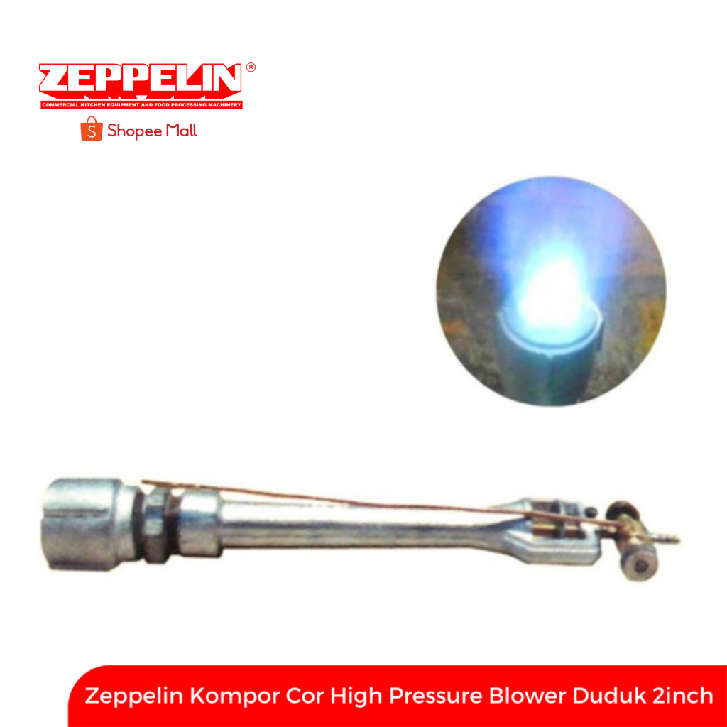 Zeppelin Kompor Cor Tekanan Tinggi Blower Lurus 2"