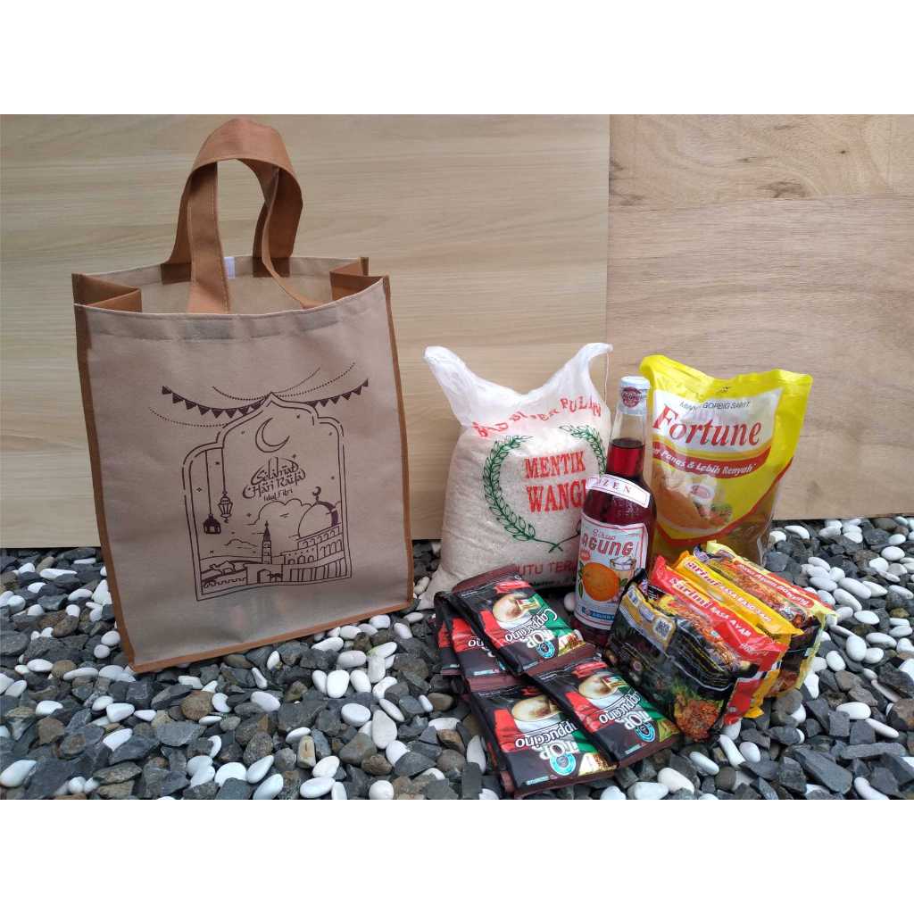 

Tas Idul Fitri Besar Jumbo BERDIRI Lebaran Kantong Idul Fitri