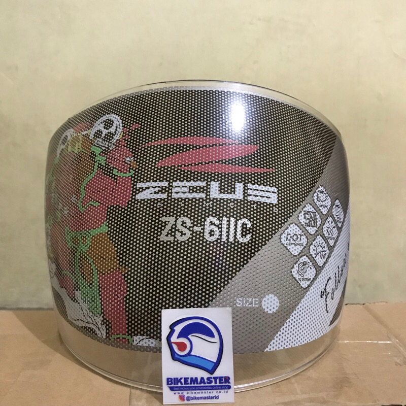 VISOR / KACA ZEUS 611 ORIGINAL (SECOND/BEKAS)