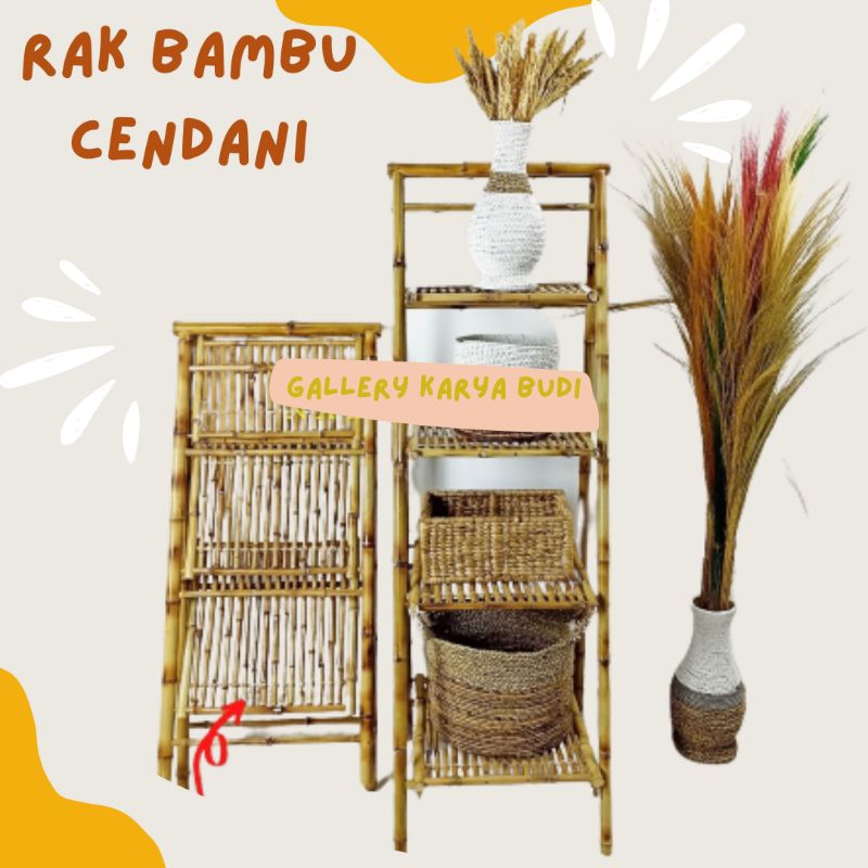 Rak Susun Bambu