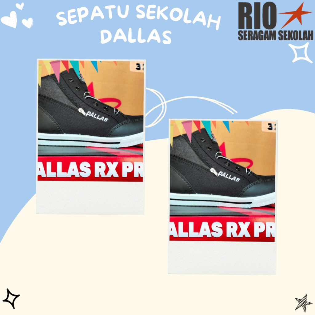 SEPATU SEKOLAH MURAH merek DALLAS ORIGINAL / DALAS ORIGINAL / SEPTU MURAH / SEPATU SEKOLAH ANAK SD /