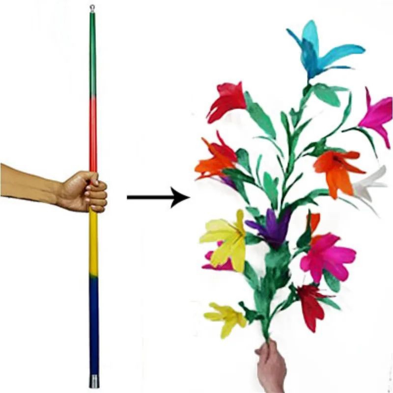 alat sulap tongkat jadi bunga