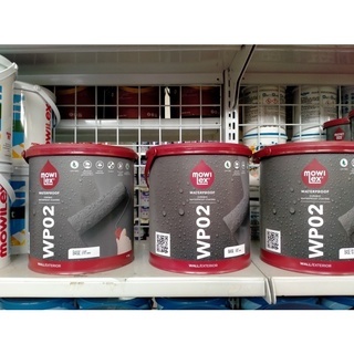 Mowilex WP02 Waterproof Cat Pelapis Anti Bocor 4 Kg (WP908 ASH GREY)