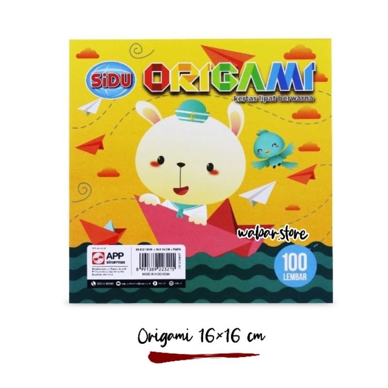 

Origami Kertas Lipat Jepang 16×16 cm