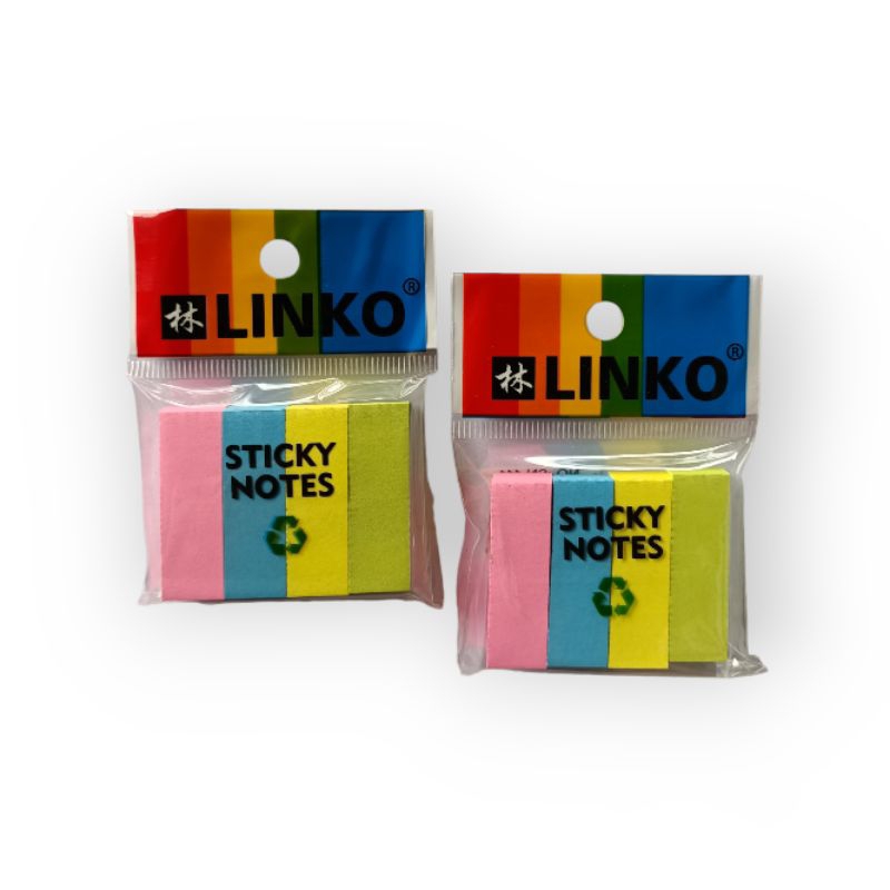 

Sticky notes linko SN-111 / Pembatas buku SN-111 / Pembatas memo kotak 4 warna