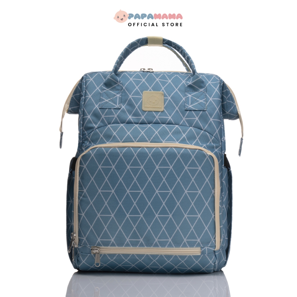 Papamama Diaper Bag Pattern Geometrico - 1101 Tas Perlengkapan Bayi