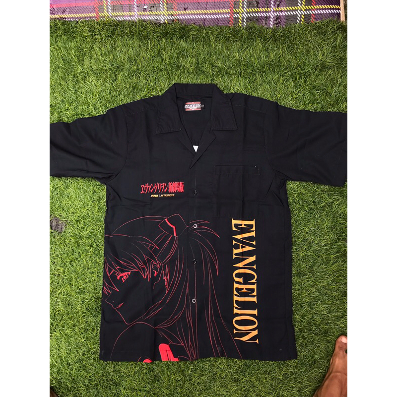 COLLAR SHIRT AFTERSUNDAYS X EVANGELION