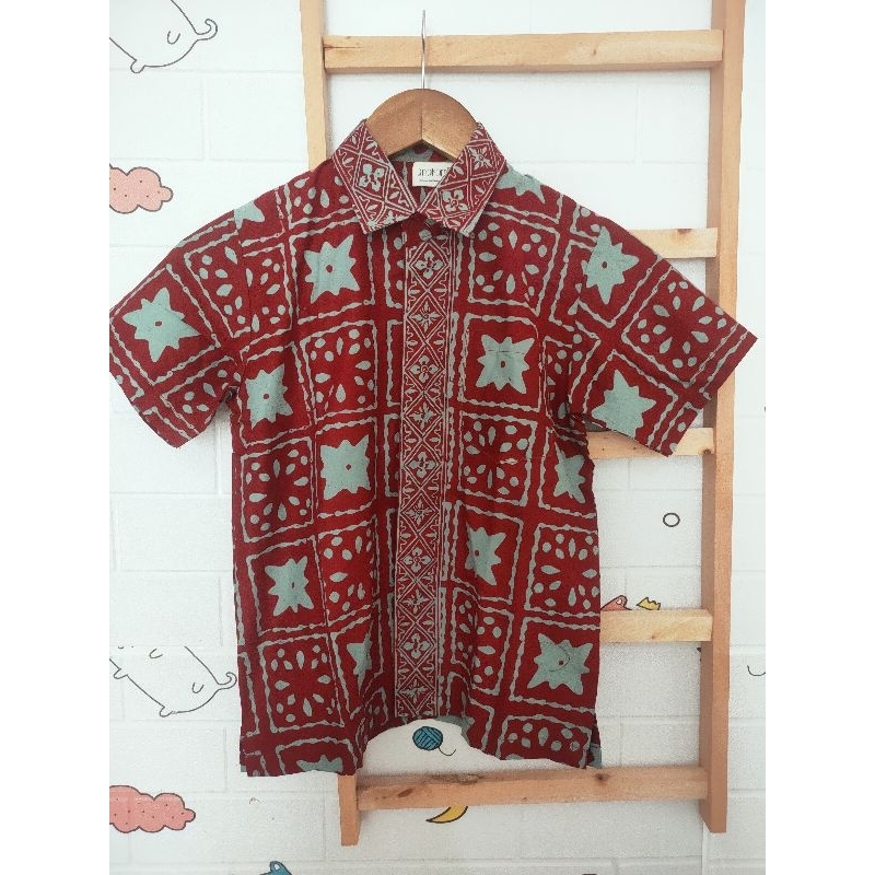 ANAKAMI Baju Batik Anak Laki-laki | Kemeja Batik Anak Laki-laki | Kemeja Anak Cowok | Kemeja Batik A