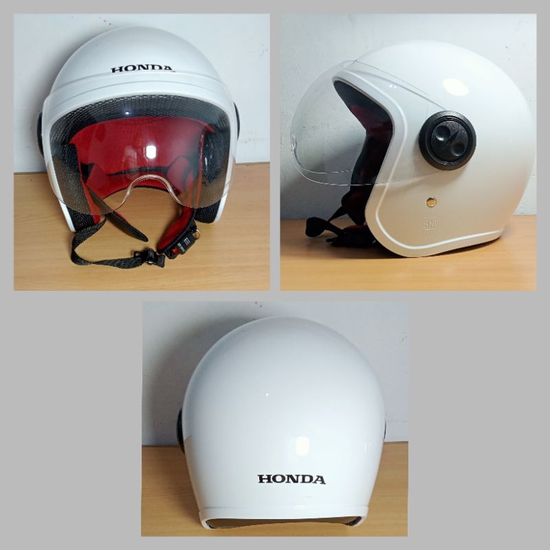 LF Helm Half Face Trx-S Honda Scoopy Original Murah