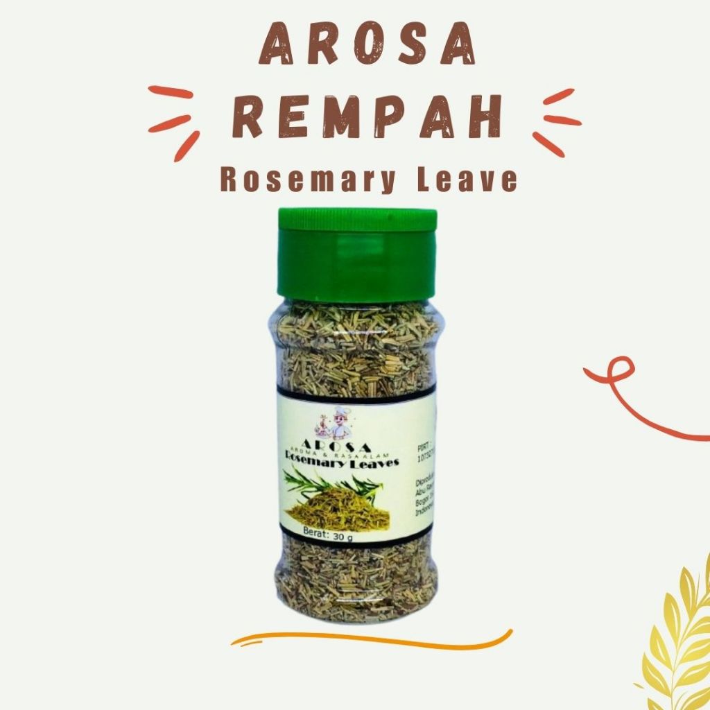 

Daun Rosemary Kering 30gr Rosemary Leave