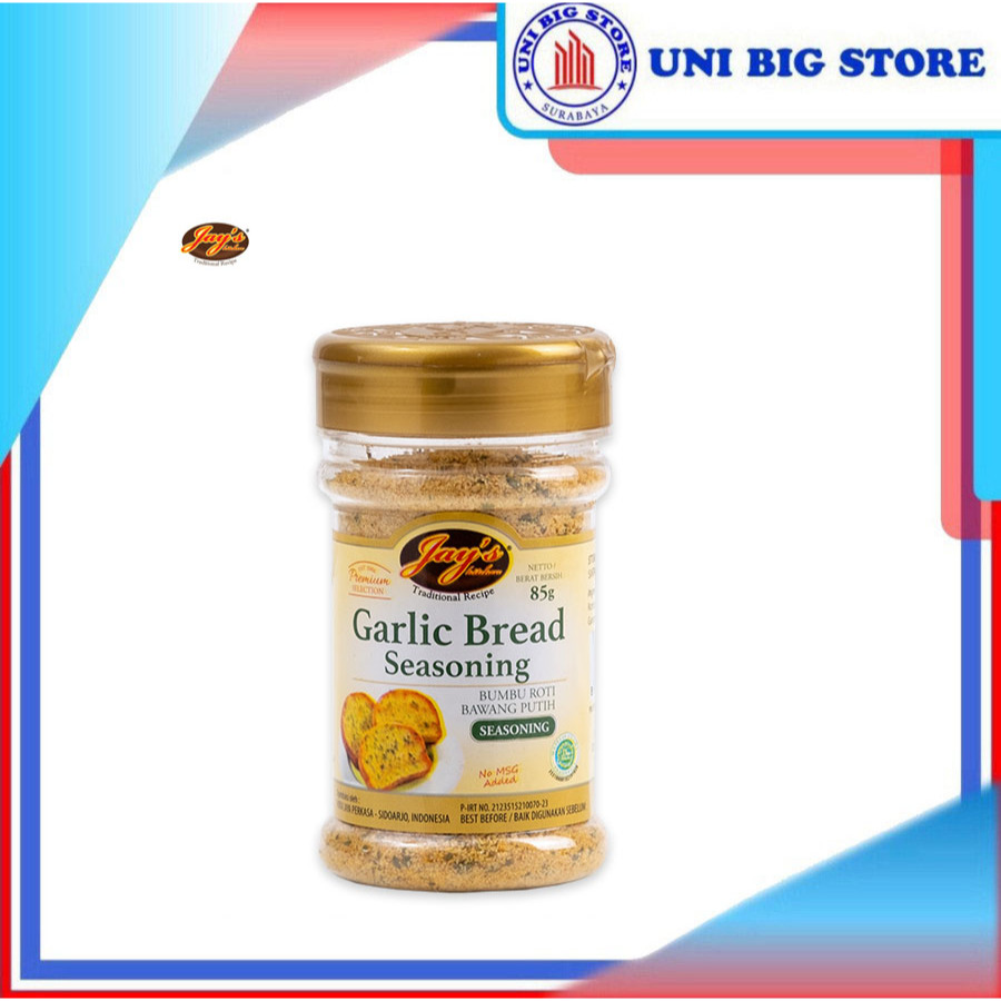 

JAY'S JAYS Garlic Bread Seasoning Powder - Bumbu Roti Bawang Putih 85 Gram