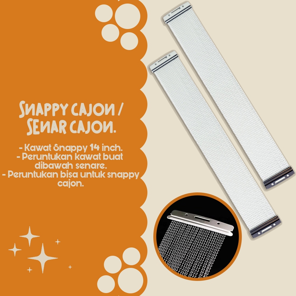 Snappy Cajon / Senar Cajon