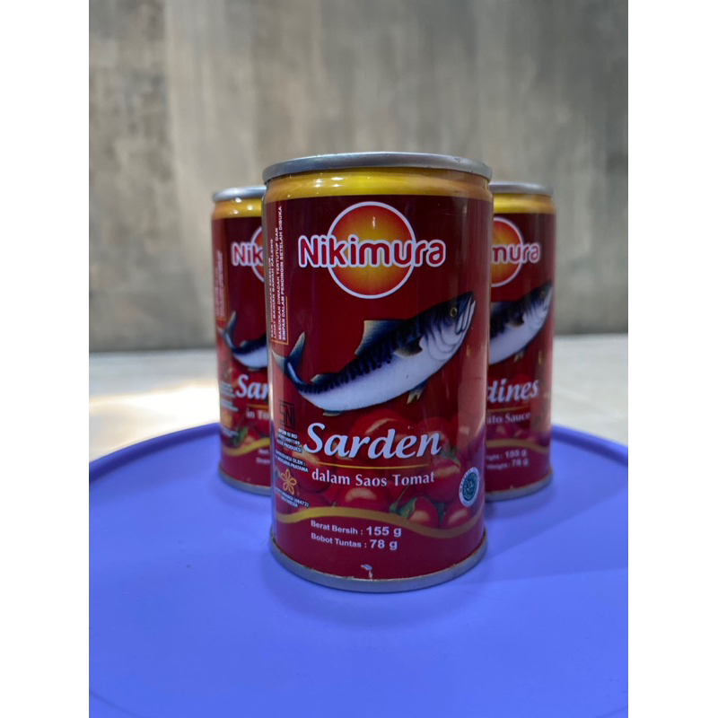 

sarden ikan 155gr termurah - nikimura sardines