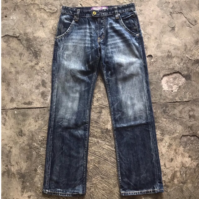 VTG Y2K CHRISTIAN AUDIGER JEANS ED HARDY DENIM