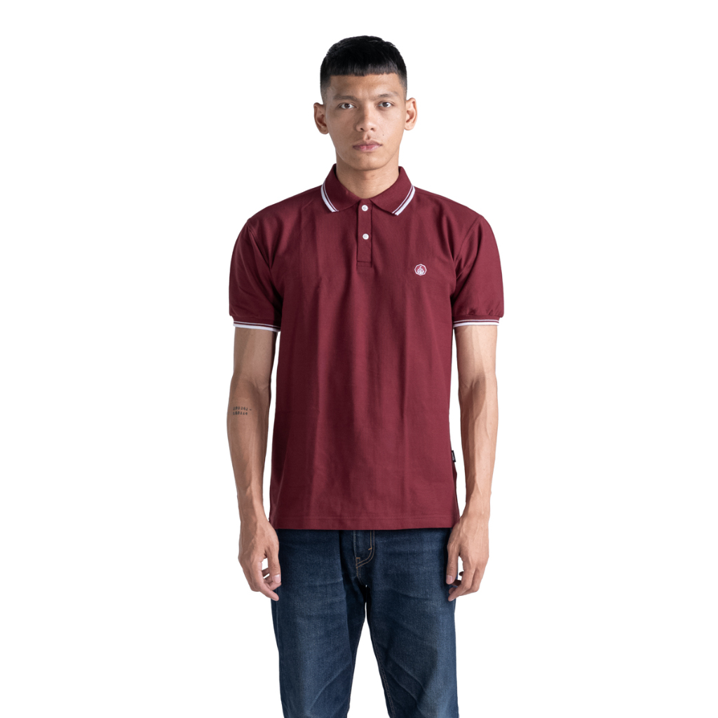 Kaos Kerah Poloshirt Warna Marun Saraca Poloshirt Prung Terraceswear
