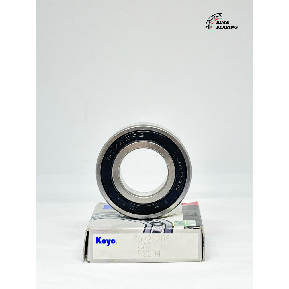 Bearing 60/22 2Rs Koyo Japan Laher Roda Belakang Yamaha Mio Honda Beat Scoopy Vario 22X44X12 Ori