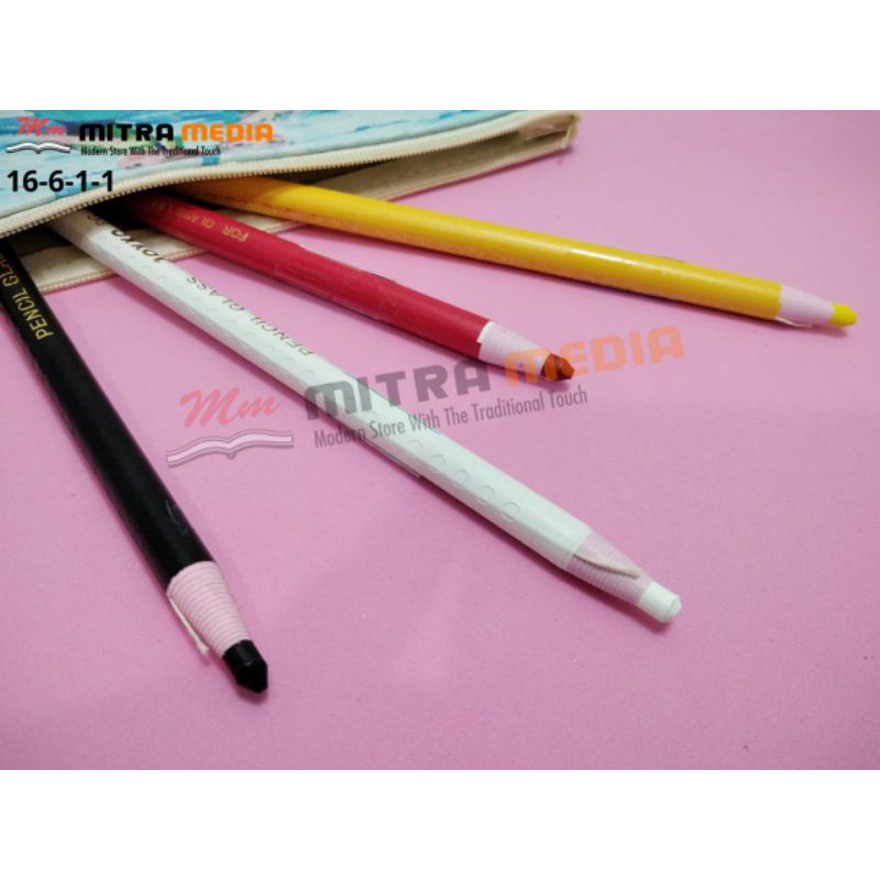 

PENSIL KACA / DEMATOGRAPH / PENSIL GLASS / PENSIL PENANDA KAIN JOYCO PG-100