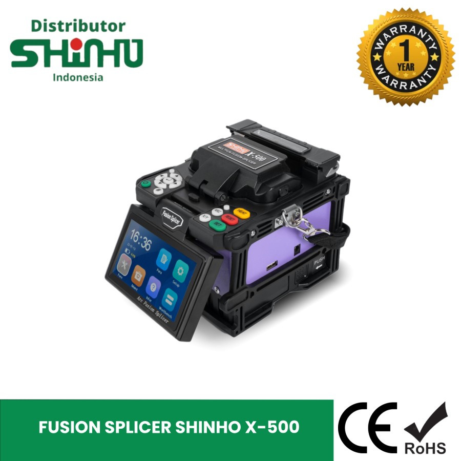 Shinho Fusion Splicer X-500 Alat Sambung Optic FTTH