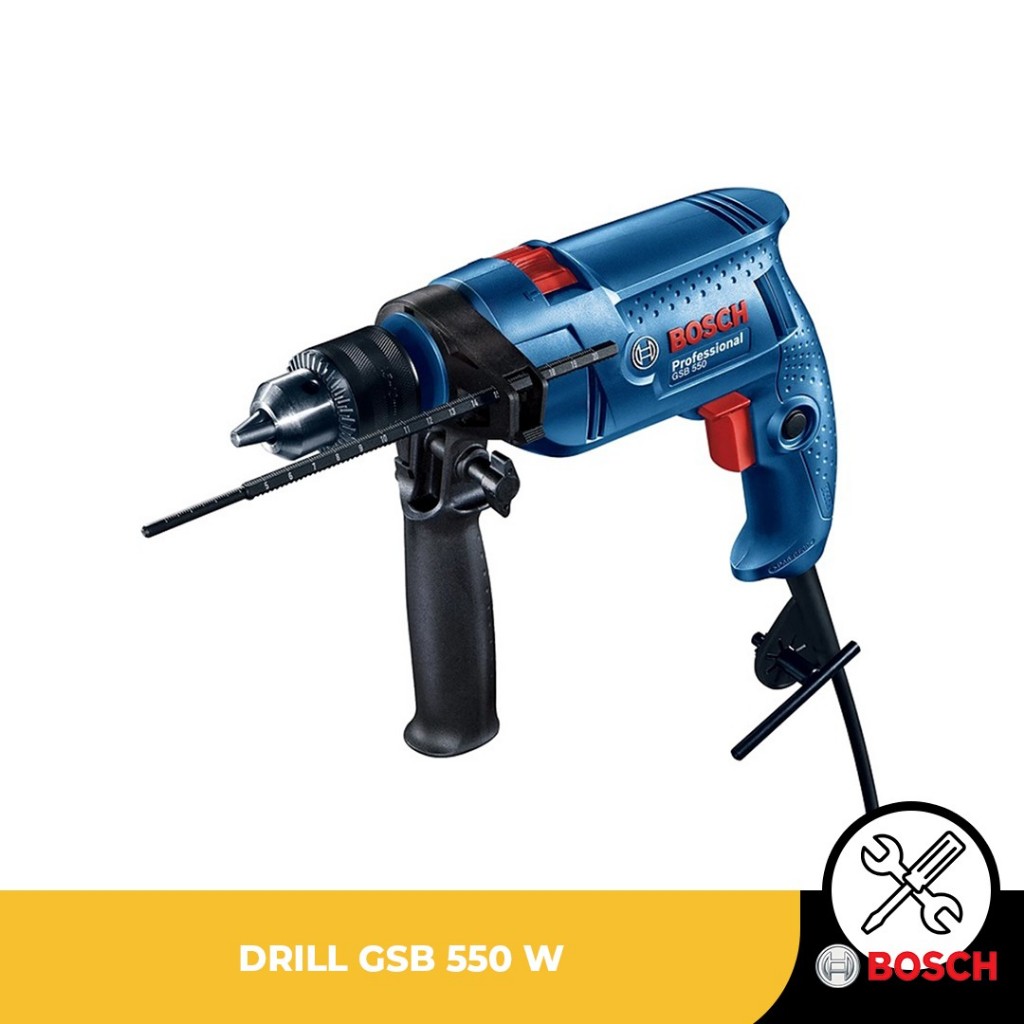 Bor Listrik Drill Bosch GSB 550 watt Bor Beton Listrik Bosch GSB550 13 mm