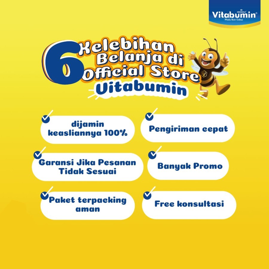 

Vitabumin Madu Anak Ikan Gabus 60ml