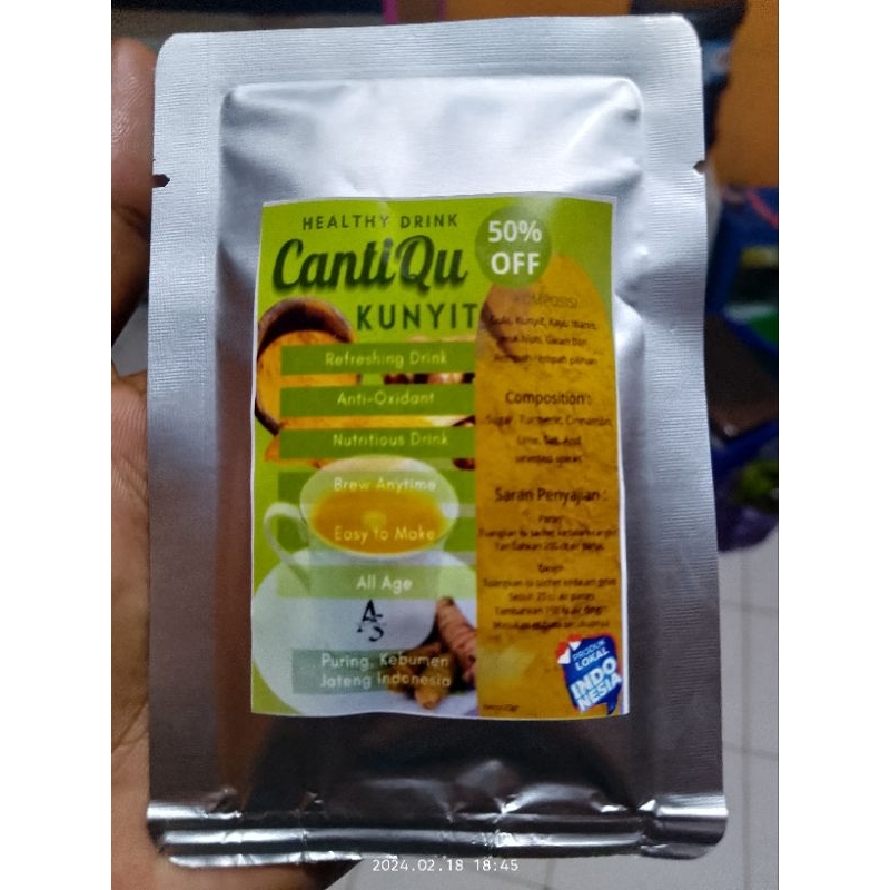 

CANTIQU HEALTHY DRINK KUNYIT