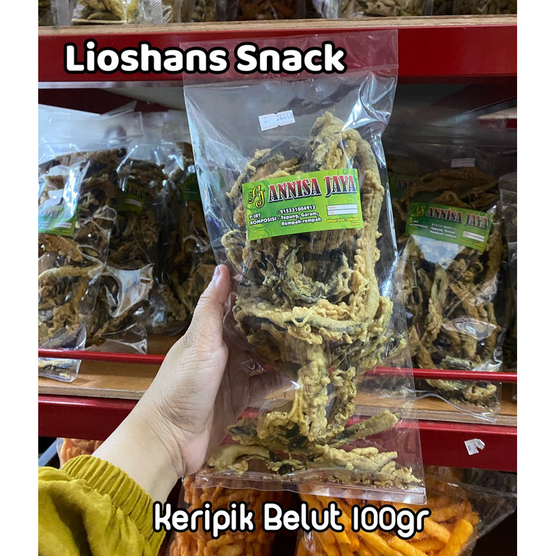 

Keripik Belut Khas Klaten 100Gr