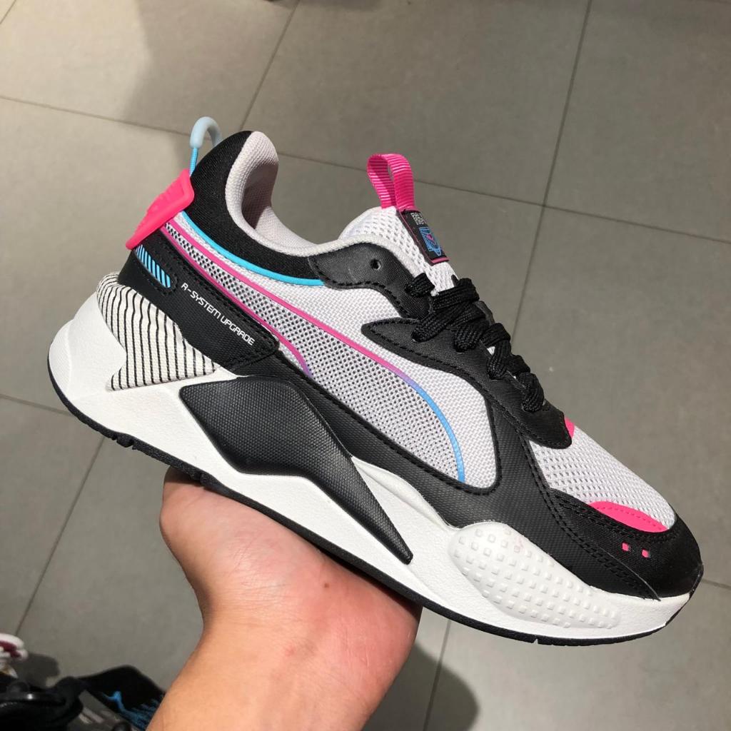 Puma Sepatu Sneakers Kasual Rs-X 3D Cool Light Gray- Black 390025 04