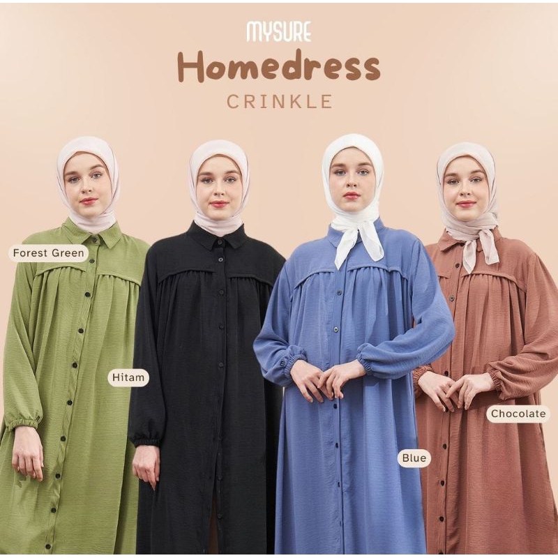 GAMIS HOMEDRESS CRINKLE BY MYSURE
