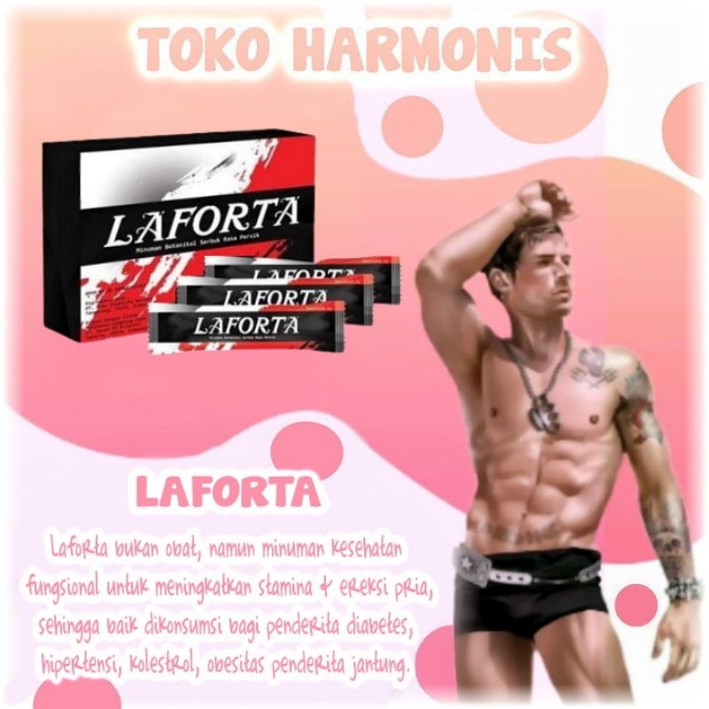 LAFORTA ASLI ORIGINAL Minuman Serbuk Herbal Dr.Boyke Terbaik